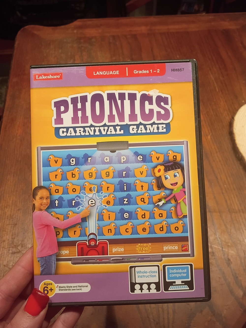 Phonics Carnival Game And Word Families Pc Game Bundle- Yellow/Purple/Teal